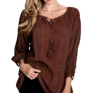 Anthropologie Raga Ancon Boho Tunic NWT